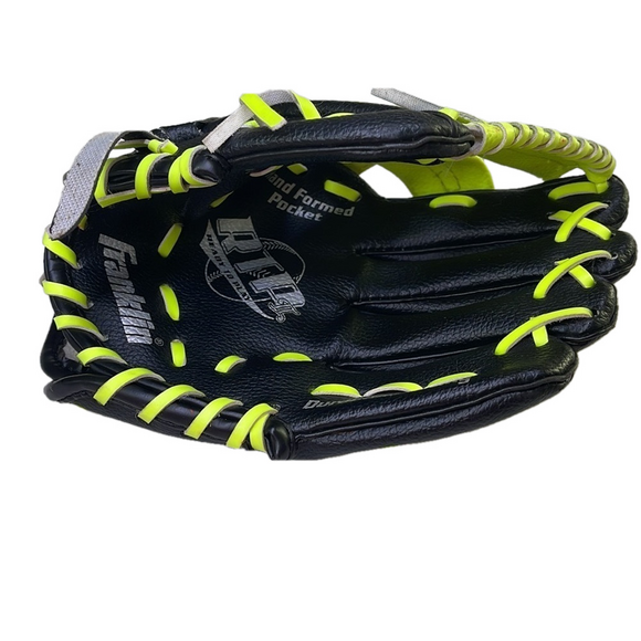 Franklin RTP Series Black Baseball Clove Right Hand Throw Youth Kids 24849-9". - Picture 4 of 6